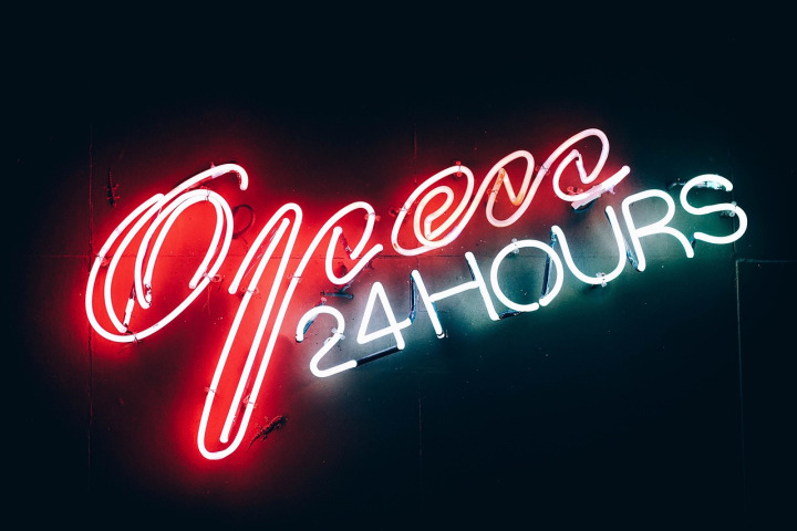 neon signage gaming vibe